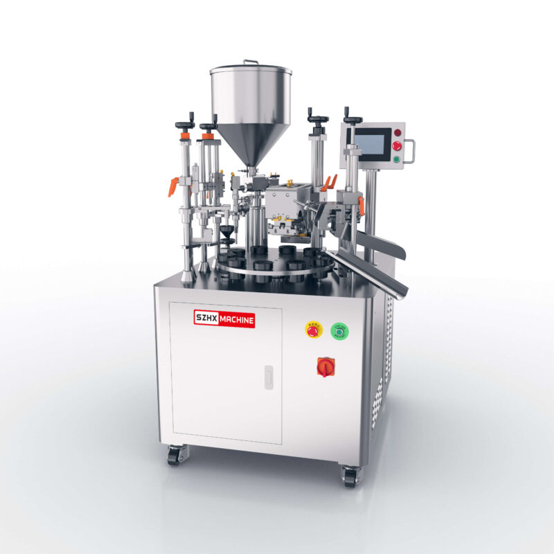 HX-006 Semi-Automatic Ultrasonic Tube Filling and Sealing Machine
