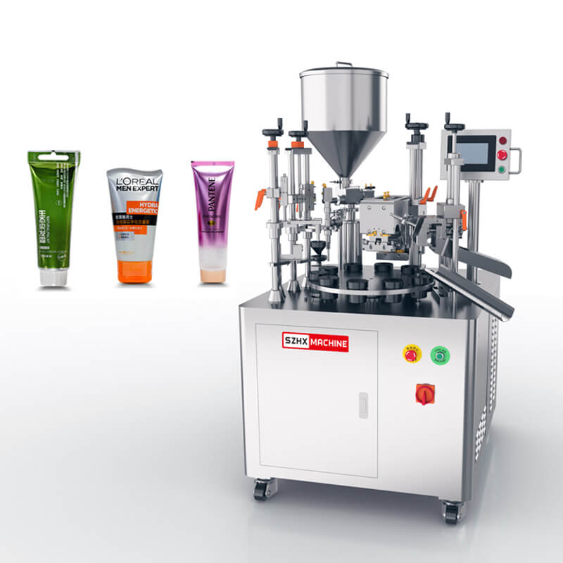 HX-006 Semi-Automatic Ultrasonic Tube Filling and Sealing Machine