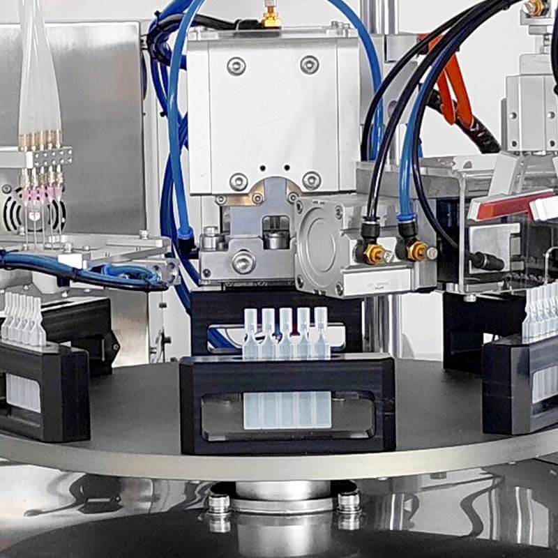 HX-005S1 Serum/Eyedrops Plastic Ampoule Filling and Sealing Machine